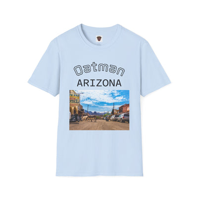 Adventure-Inspired Unisex T-Shirt, Retro Travel Tee, Oatman Arizona Shirt, Road Trip Apparel, Family Vacation Top
