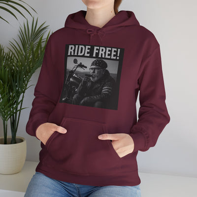 Ride Free! Unisex Heavy Blend Hooded Sweatshirt - Biker Style Hoodie, Motorcycle Apparel, Gift for Motorcycle Enthusiasts, Perfect for [...]