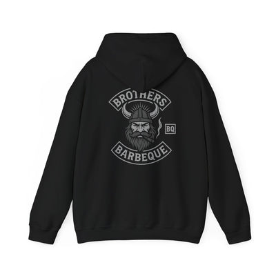 Freedom & Barbeque Unisex Heavy Blend™ Hooded Sweatshirt, Cozy Pullover, Gift for BBQ Lovers, Casual Wear, Freedom Theme, Outdoor Events