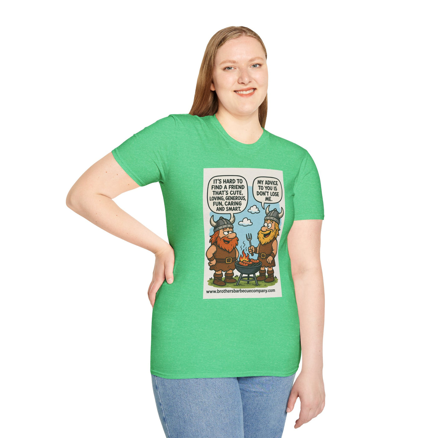 Funny Viking Quote Unisex T-Shirt, Humor Tee, Casual Wear, Gift for Friends, Unique Design, Versatile Style
