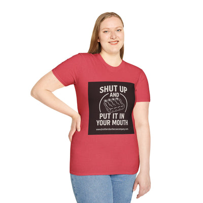 Funny BBQ Unisex T-Shirt - Great for Grill Lovers, Birthday Gift, Summer Parties, BBQ Events, Weekend Hangouts