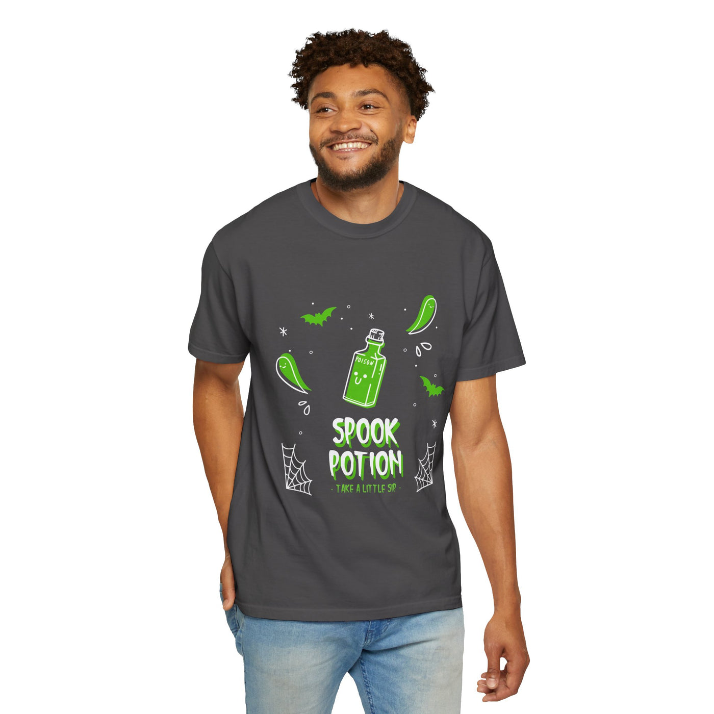Spooky Potion Unisex T-Shirt - Halloween Tee, Funny Gift, Cute Fall Fashion, Ghosts, Trick-or-Treat, Casual Outfit