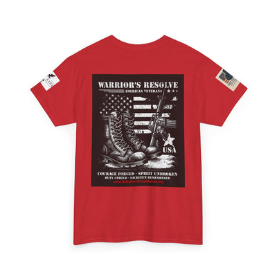 Patriotic Warrior Tee - Delta Hawk Foundation