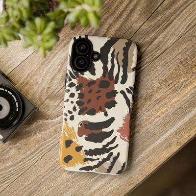 Tough Cases Phone Case with Bold Animal Print, Stylish Phone Cover, Protective Phone Shell, Trendy Gift for Her, iPhone Case, Artful [...]