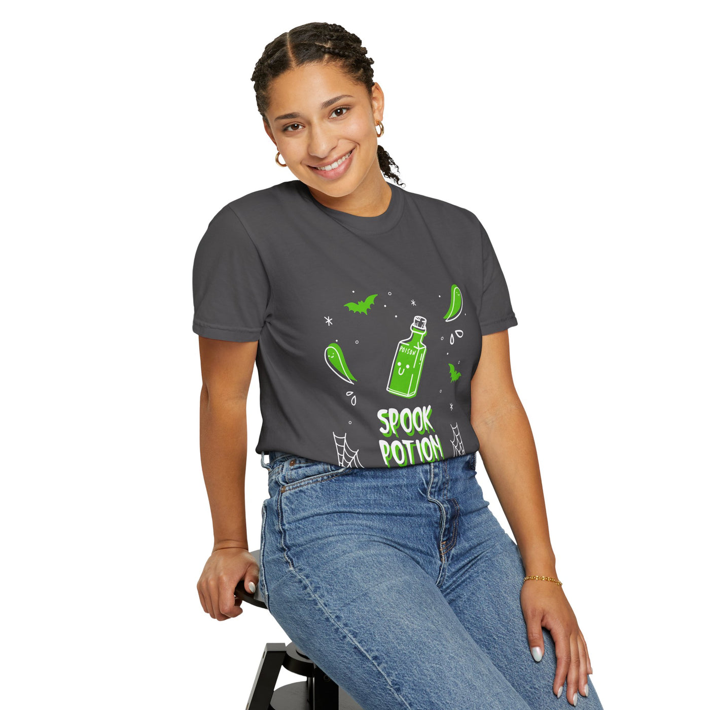 Spooky Potion Unisex T-Shirt - Halloween Tee, Funny Gift, Cute Fall Fashion, Ghosts, Trick-or-Treat, Casual Outfit