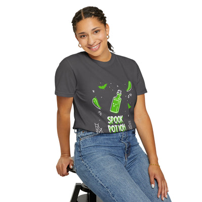 Spooky Potion Unisex T-Shirt - Halloween Tee, Funny Gift, Cute Fall Fashion, Ghosts, Trick-or-Treat, Casual Outfit