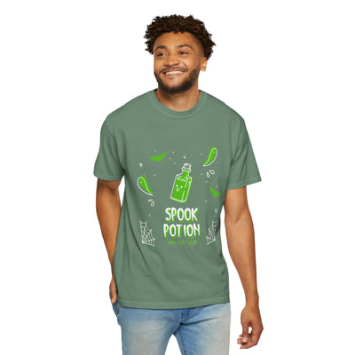 Spooky Potion Unisex T-Shirt - Halloween Tee, Funny Gift, Cute Fall Fashion, Ghosts, Trick-or-Treat, Casual Outfit