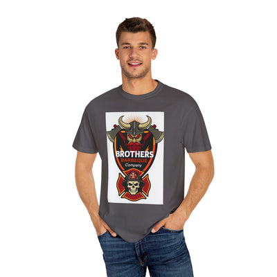 Firefighter Brotherhood T-Shirt | Gift for Firemen, Barbecue Apparel, Mental Health Awareness, Casual Wear, Unique Firefighter Gift
