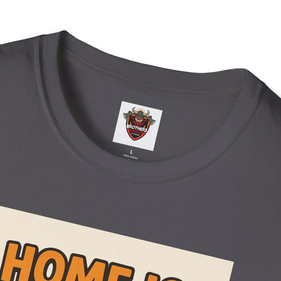 Home is Where the Dog Is T-Shirt, Unisex Dog Lover Tee, Funny Pet Shirt, Gift for Dog Owners, Animal Lover Apparel