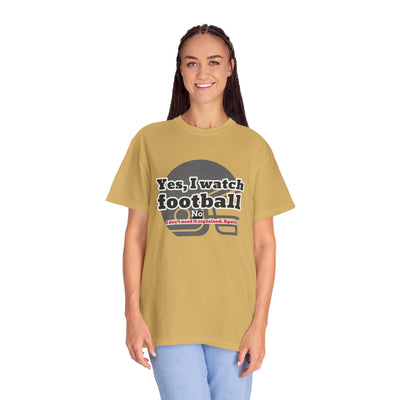 Football Fan T-Shirt, Unisex Casual Tee, Game Day Shirt, Sports Humor Top, Gift for Him or Her