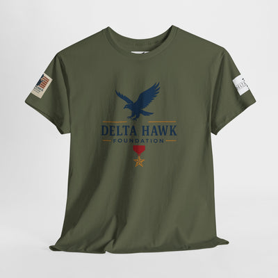 Patriotic Warrior Tee - Delta Hawk Foundation