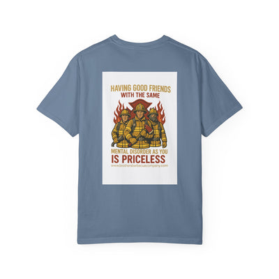 Firefighter Brotherhood T-Shirt | Gift for Firemen, Barbecue Apparel, Mental Health Awareness, Casual Wear, Unique Firefighter Gift