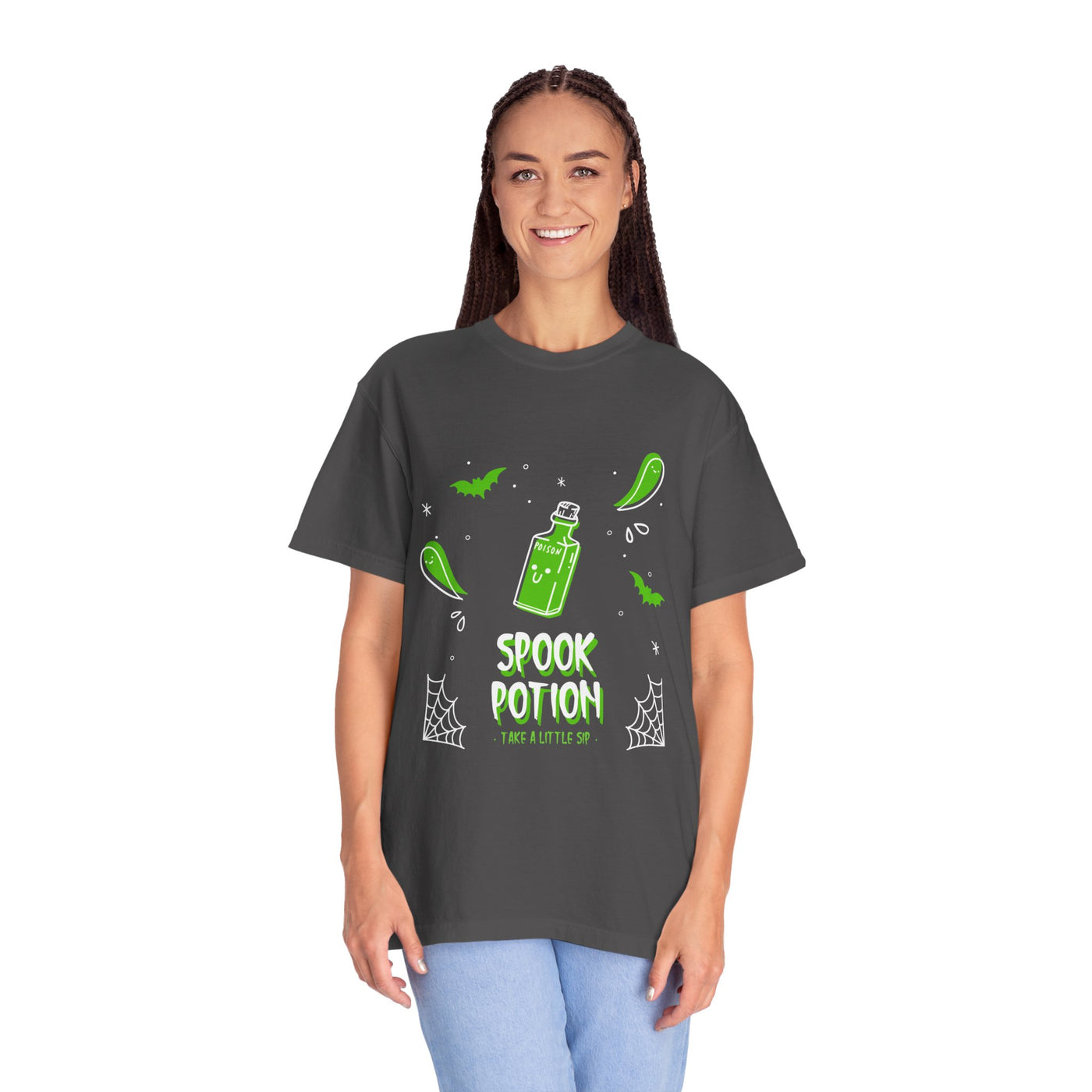 Spooky Potion Unisex T-Shirt - Halloween Tee, Funny Gift, Cute Fall Fashion, Ghosts, Trick-or-Treat, Casual Outfit