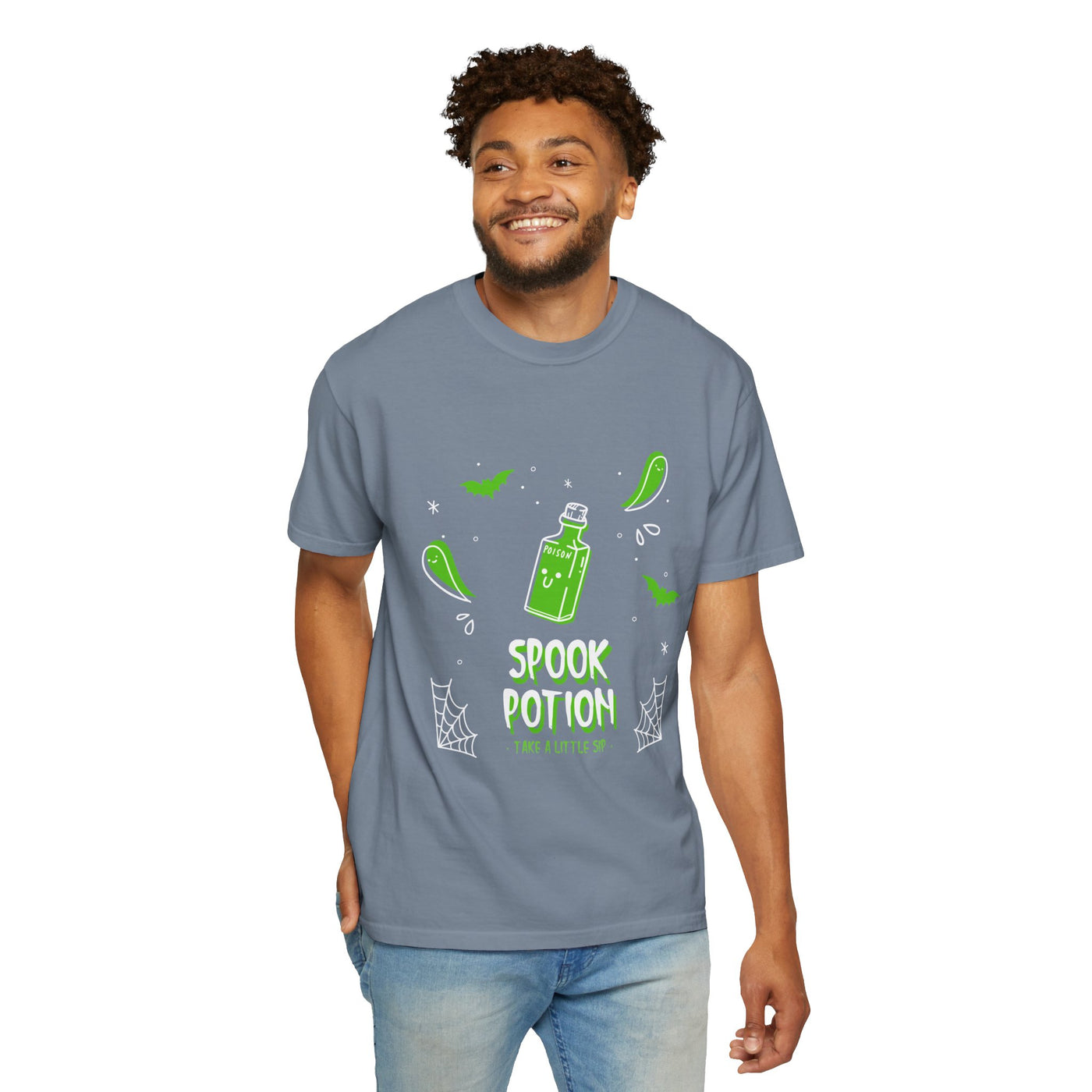 Spooky Potion Unisex T-Shirt - Halloween Tee, Funny Gift, Cute Fall Fashion, Ghosts, Trick-or-Treat, Casual Outfit