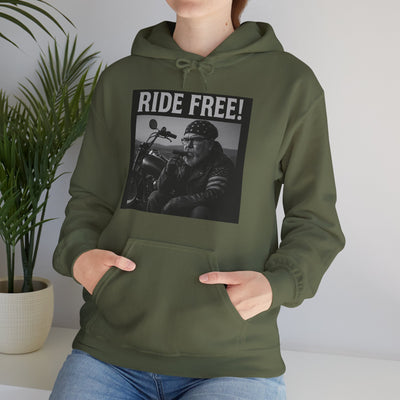 Ride Free! Unisex Heavy Blend Hooded Sweatshirt - Biker Style Hoodie, Motorcycle Apparel, Gift for Motorcycle Enthusiasts, Perfect for [...]