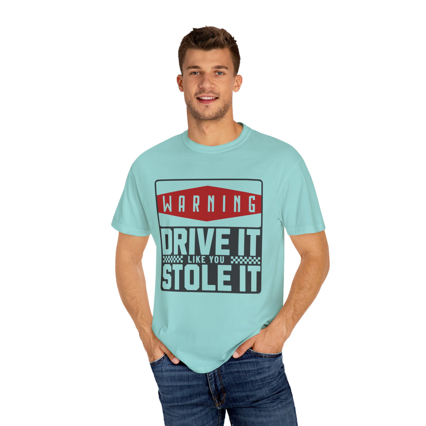 Funny Car Enthusiast T-shirt, Drive It Like You Stole It Tee, Automotive Humor Shirt, Gift for Gearheads, Casual Unisex Top