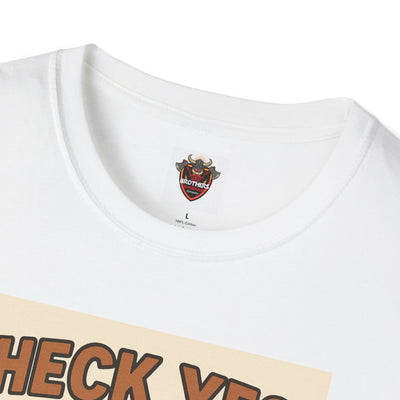 Heck Yes I Eat Ribs Unisex T-Shirt, Funny BBQ Shirt, Gift for Food Lovers, Raccoon Graphic Tee, Summer BBQ Attire