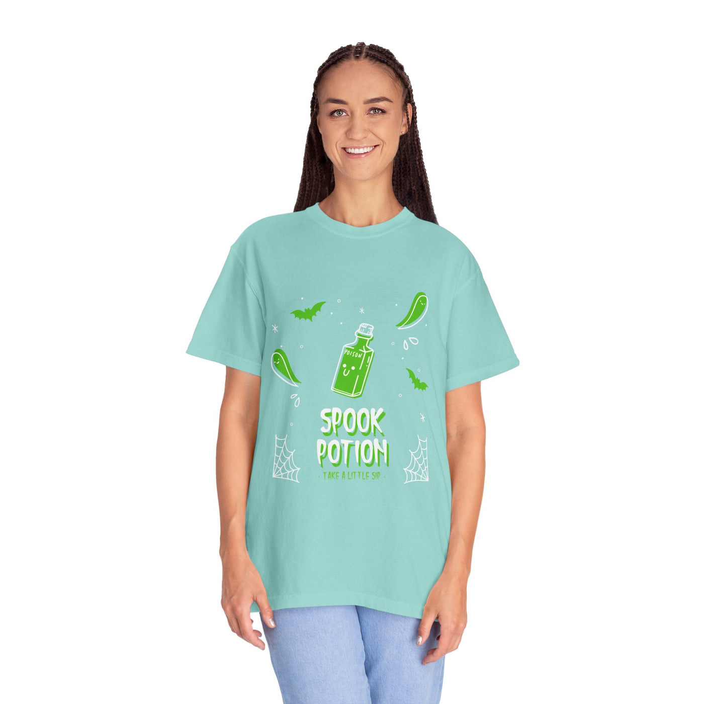 Spooky Potion Unisex T-Shirt - Halloween Tee, Funny Gift, Cute Fall Fashion, Ghosts, Trick-or-Treat, Casual Outfit