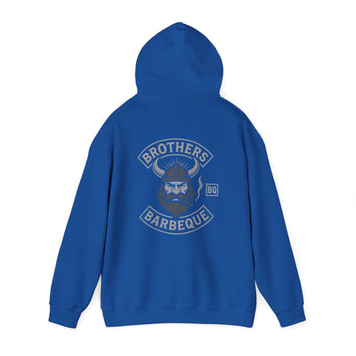Freedom & Barbeque Unisex Heavy Blend™ Hooded Sweatshirt, Cozy Pullover, Gift for BBQ Lovers, Casual Wear, Freedom Theme, Outdoor Events