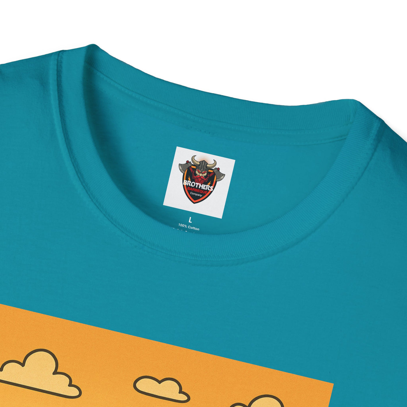 Alien BBQ Meat Party Unisex Softstyle T-Shirt, Funny Graphic Tee, Unique Gift, Summer Barbecue Wear, Casual Everyday Shirt, Fun Statement Top