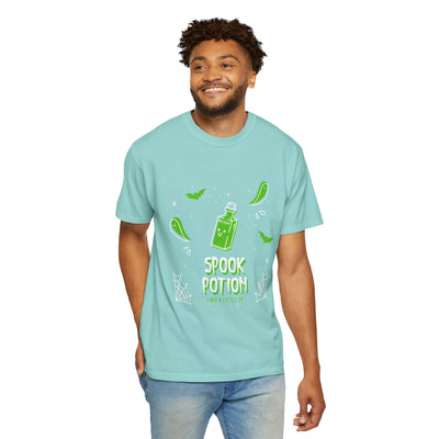 Spooky Potion Unisex T-Shirt - Halloween Tee, Funny Gift, Cute Fall Fashion, Ghosts, Trick-or-Treat, Casual Outfit