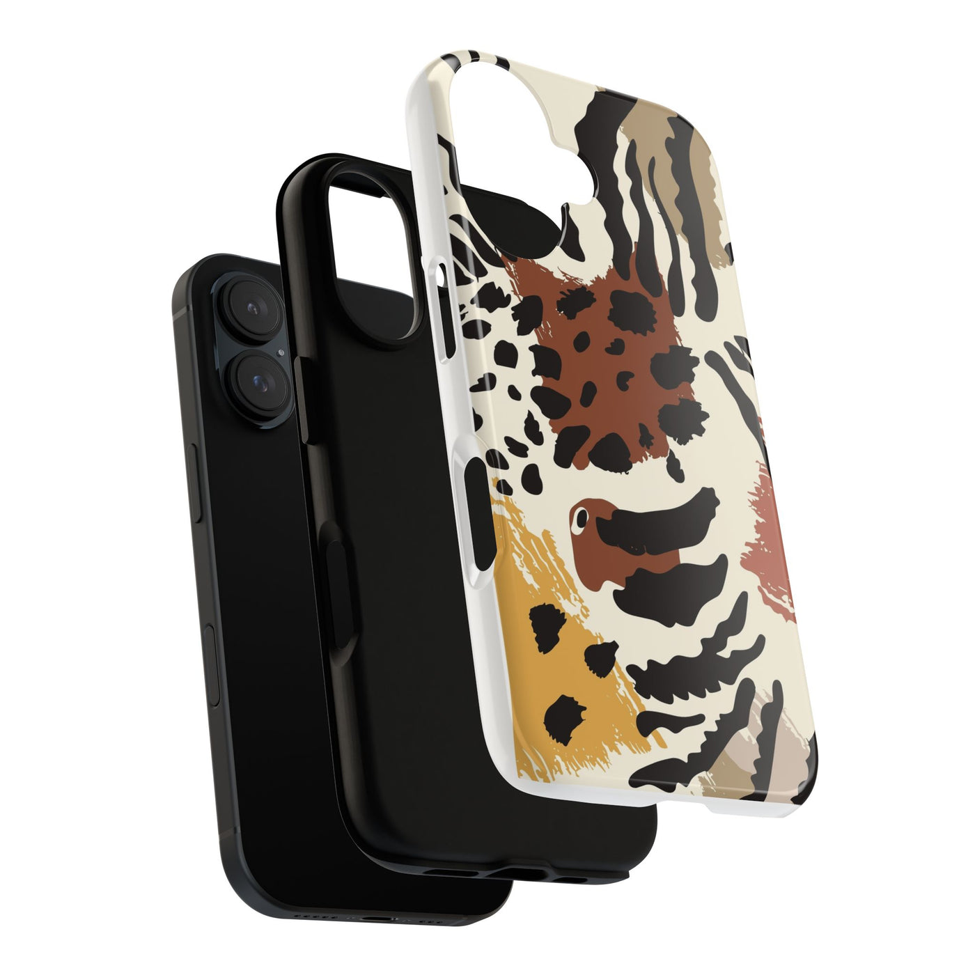 Tough Cases Phone Case with Bold Animal Print, Stylish Phone Cover, Protective Phone Shell, Trendy Gift for Her, iPhone Case, Artful [...]