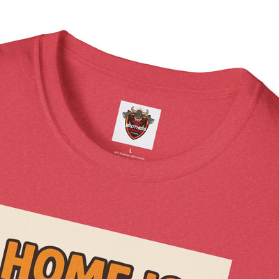 Home is Where the Dog Is T-Shirt, Unisex Dog Lover Tee, Funny Pet Shirt, Gift for Dog Owners, Animal Lover Apparel