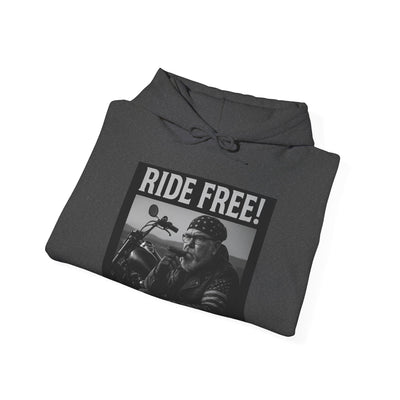 Ride Free! Unisex Heavy Blend Hooded Sweatshirt - Biker Style Hoodie, Motorcycle Apparel, Gift for Motorcycle Enthusiasts, Perfect for [...]