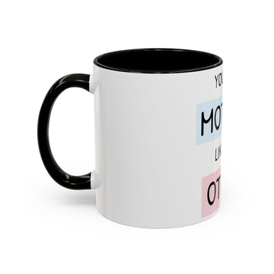 Colorful Mother's Day Mug, Unique Gift for Mom, Personalized Ceramic Cup, Tea Coffee Lover, Heartfelt Appreciation