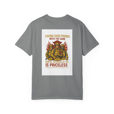 Firefighter Brotherhood T-Shirt | Gift for Firemen, Barbecue Apparel, Mental Health Awareness, Casual Wear, Unique Firefighter Gift
