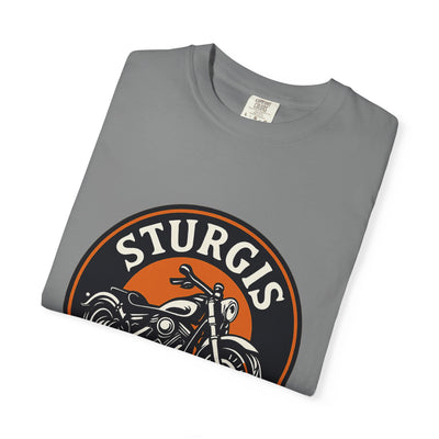 Sturgis Motorcycle Rally T-Shirt | Unisex Garment-Dyed Tee for Bikers, Casual Wear, Road Trip Adventures, Gift for Riders, Summer Outfit
