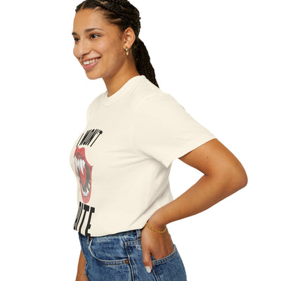 Fun Unisex 'I Won't Bite' T-Shirt for Halloween, Casual Wear, Graphic Tee, Gift for Friends, Statement Shirt
