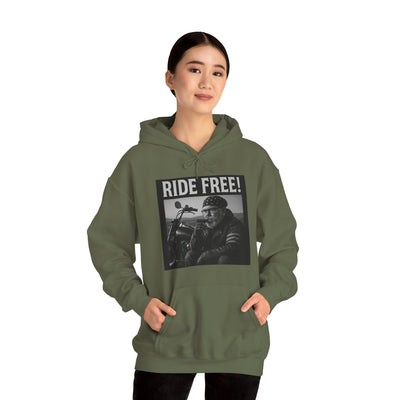 Ride Free! Unisex Heavy Blend Hooded Sweatshirt - Biker Style Hoodie, Motorcycle Apparel, Gift for Motorcycle Enthusiasts, Perfect for [...]