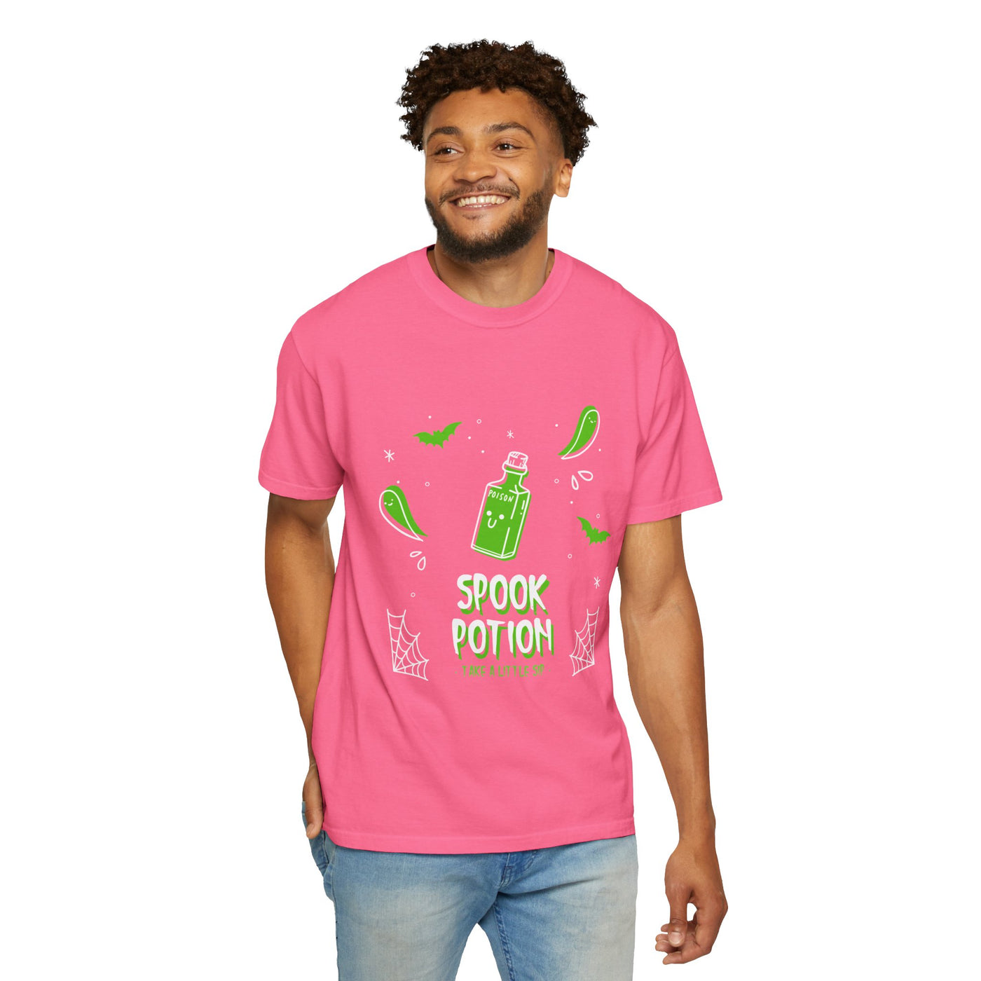 Spooky Potion Unisex T-Shirt - Halloween Tee, Funny Gift, Cute Fall Fashion, Ghosts, Trick-or-Treat, Casual Outfit