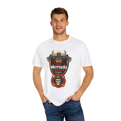 Firefighter Brotherhood T-Shirt | Gift for Firemen, Barbecue Apparel, Mental Health Awareness, Casual Wear, Unique Firefighter Gift