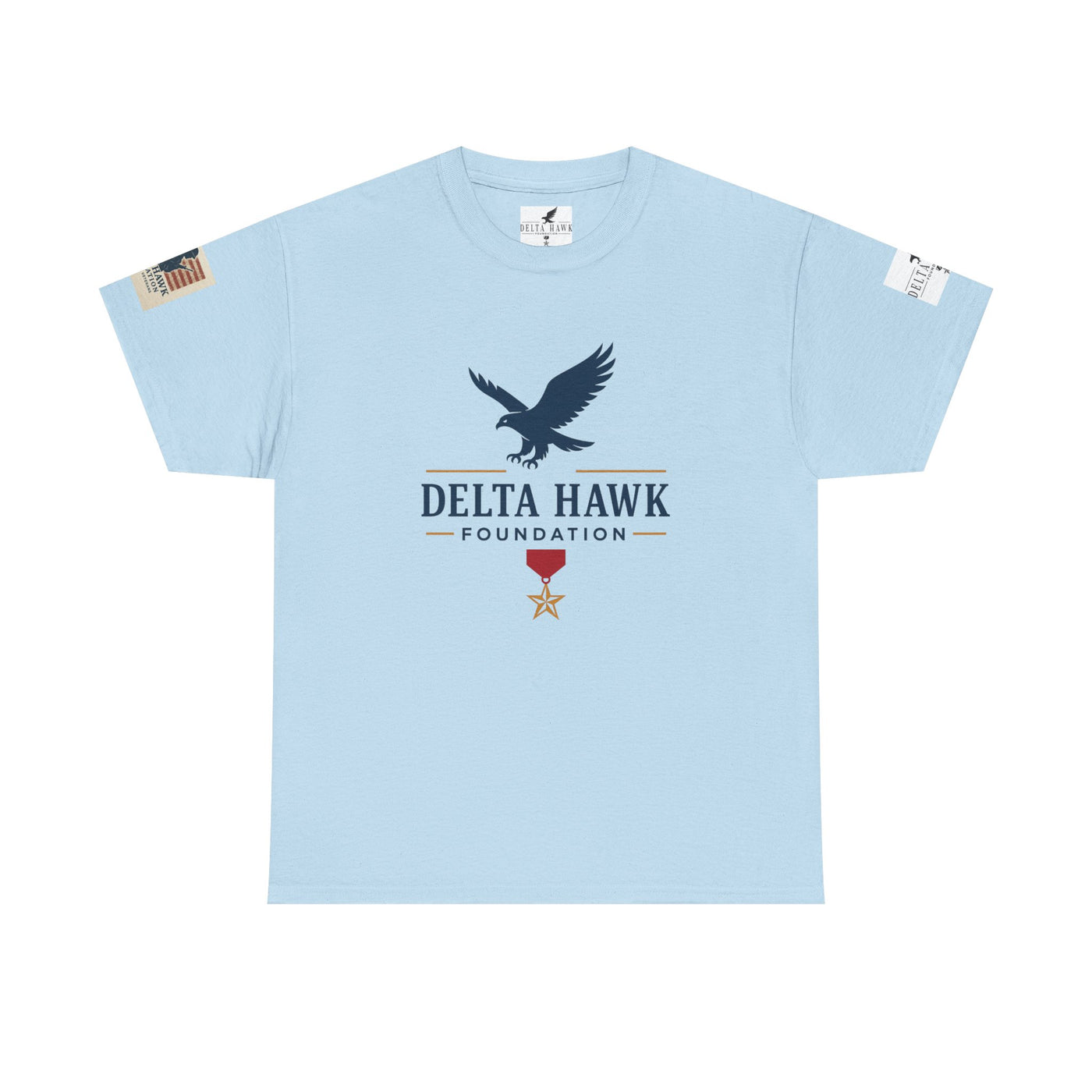Patriotic Warrior Tee - Delta Hawk Foundation