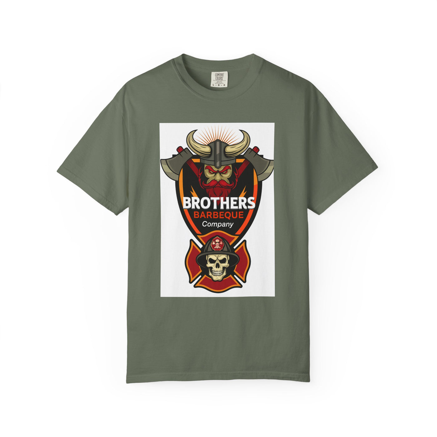 Firefighter Brotherhood T-Shirt | Gift for Firemen, Barbecue Apparel, Mental Health Awareness, Casual Wear, Unique Firefighter Gift