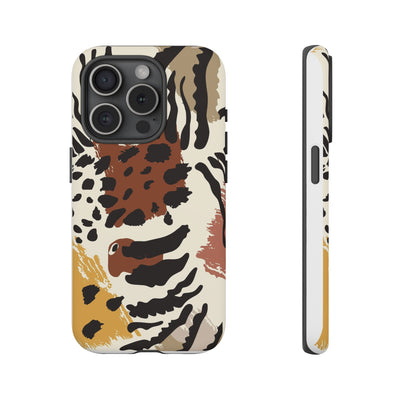 Tough Cases Phone Case with Bold Animal Print, Stylish Phone Cover, Protective Phone Shell, Trendy Gift for Her, iPhone Case, Artful [...]