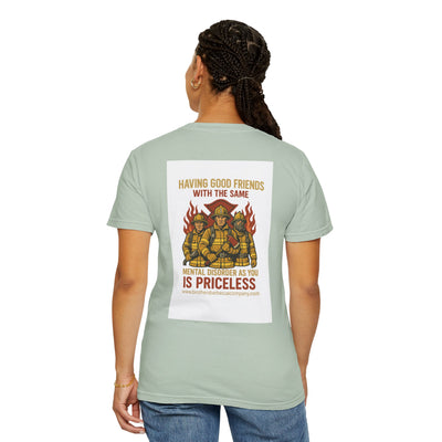 Firefighter Brotherhood T-Shirt | Gift for Firemen, Barbecue Apparel, Mental Health Awareness, Casual Wear, Unique Firefighter Gift