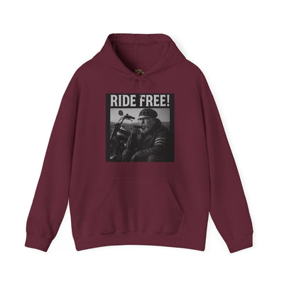 Ride Free! Unisex Heavy Blend Hooded Sweatshirt - Biker Style Hoodie, Motorcycle Apparel, Gift for Motorcycle Enthusiasts, Perfect for [...]