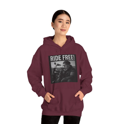 Ride Free! Unisex Heavy Blend Hooded Sweatshirt - Biker Style Hoodie, Motorcycle Apparel, Gift for Motorcycle Enthusiasts, Perfect for [...]