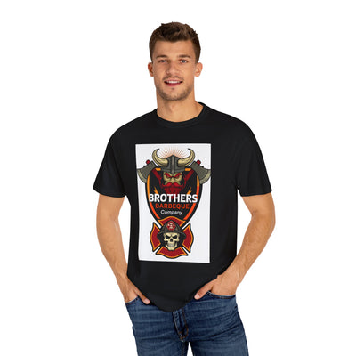 Firefighter Brotherhood T-Shirt | Gift for Firemen, Barbecue Apparel, Mental Health Awareness, Casual Wear, Unique Firefighter Gift