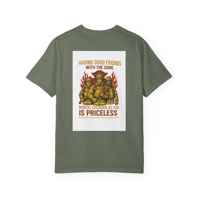 Firefighter Brotherhood T-Shirt | Gift for Firemen, Barbecue Apparel, Mental Health Awareness, Casual Wear, Unique Firefighter Gift