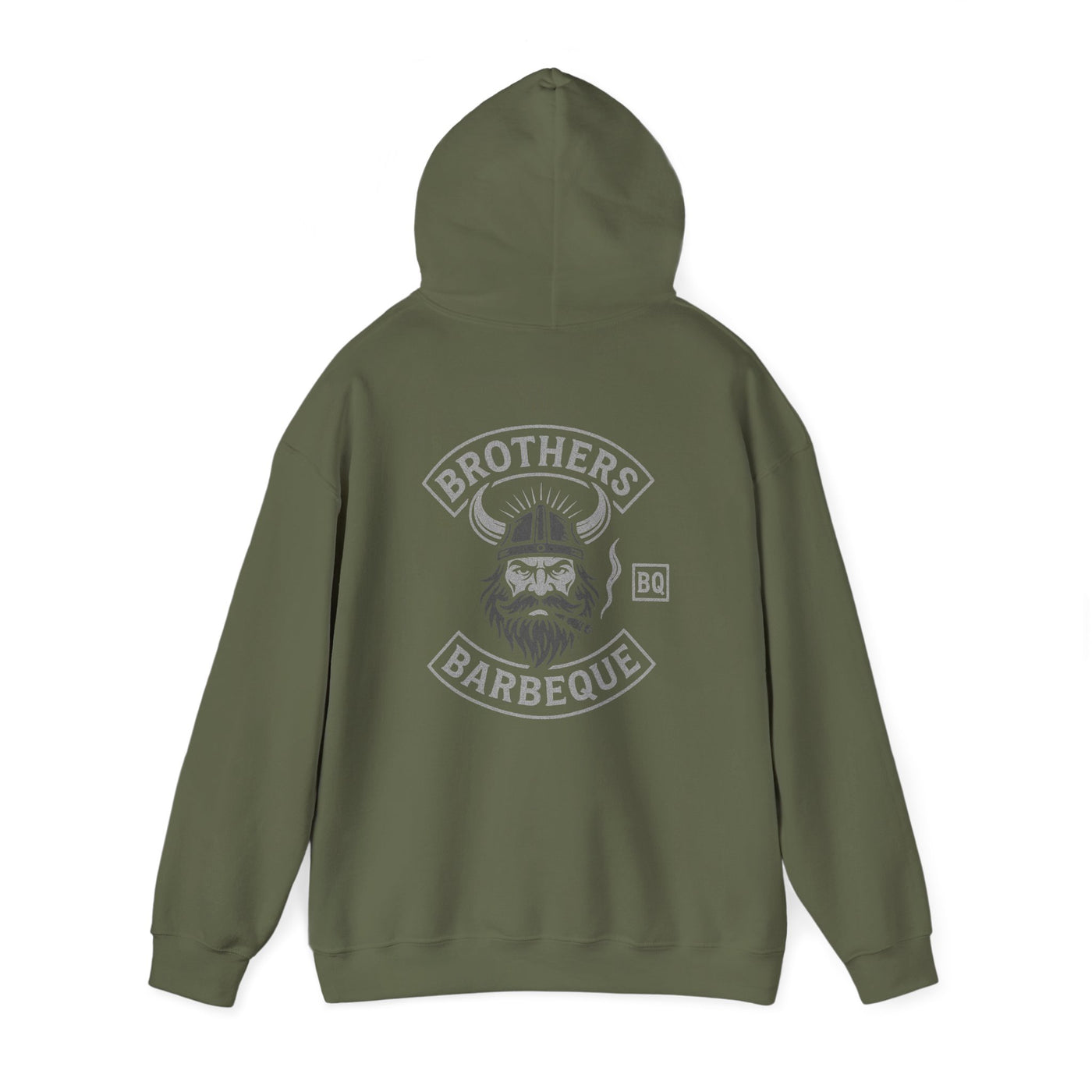 Freedom & Barbeque Unisex Heavy Blend™ Hooded Sweatshirt, Cozy Pullover, Gift for BBQ Lovers, Casual Wear, Freedom Theme, Outdoor Events