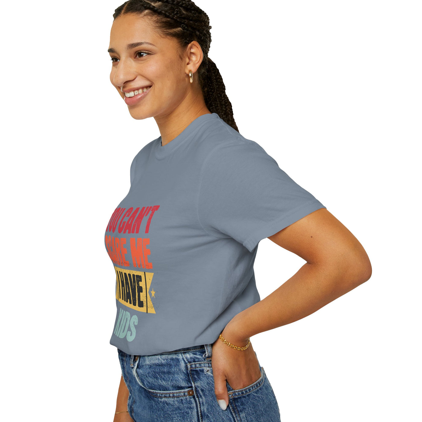 Funny Parent T-Shirt, You Can't Scare Me I Have Kids, Gift for Moms, Dads, Family Reunion, Humor Tee, Birthday Present
