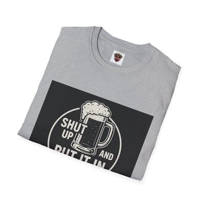 Funny Beer Lovers Unisex T-Shirt, Craft Beer Tee, Gift for Dad, Birthday Present, Casual Wear