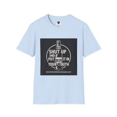 Funny Beer Quote Unisex T-Shirt, Humor Tee for Party, Birthday Gift, Barbecue, Casualwear, Beer Lover Apparel