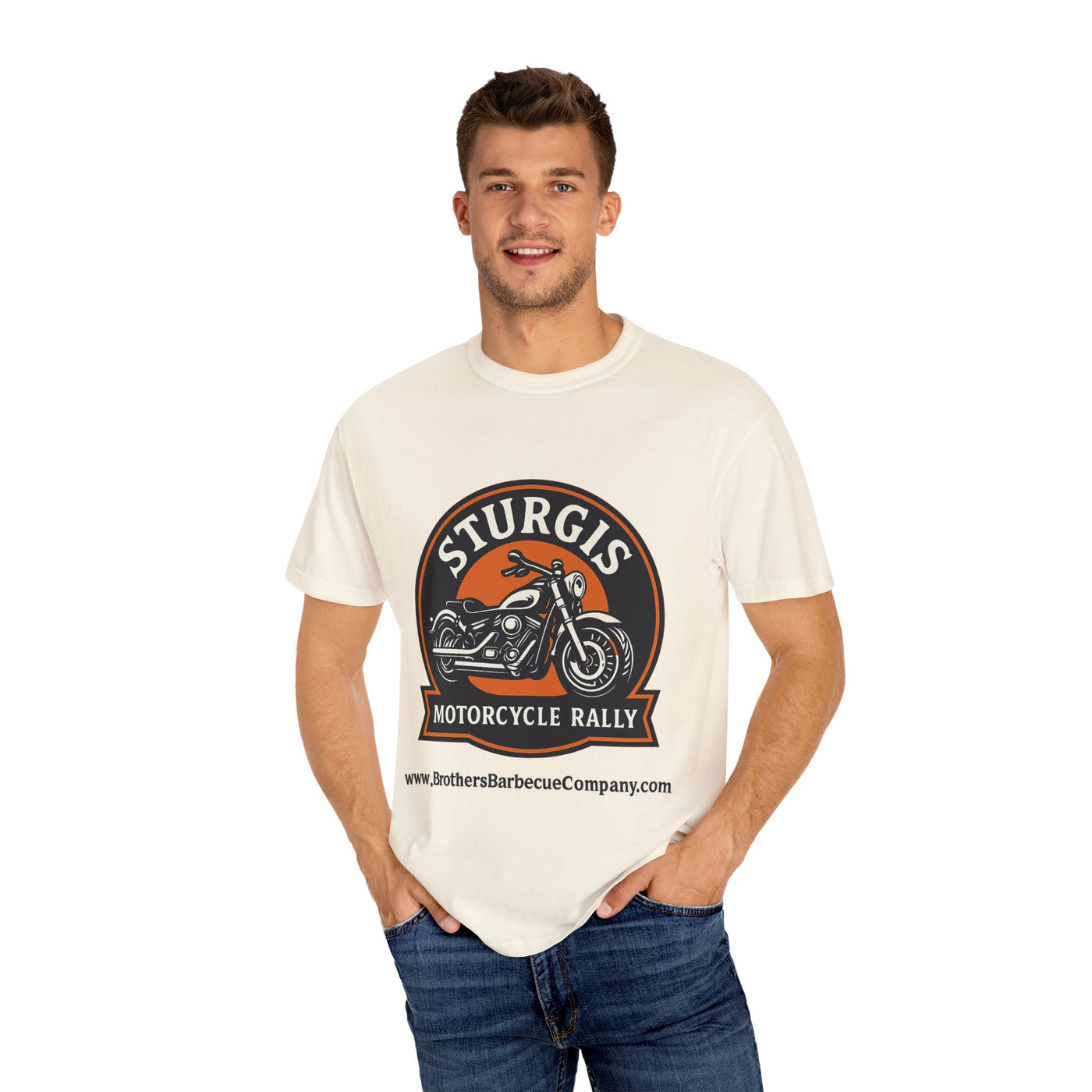 Sturgis Motorcycle Rally T-Shirt | Unisex Garment-Dyed Tee for Bikers, Casual Wear, Road Trip Adventures, Gift for Riders, Summer Outfit