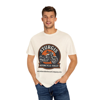 Sturgis Motorcycle Rally T-Shirt | Unisex Garment-Dyed Tee for Bikers, Casual Wear, Road Trip Adventures, Gift for Riders, Summer Outfit
