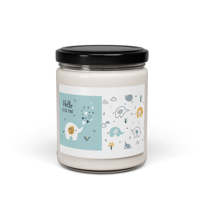 Whimsical Baby Shower Scented Candle, Perfect for Newborn Gifts, Nursery Décor, Soothing Aromatherapy, Unique Party Favors